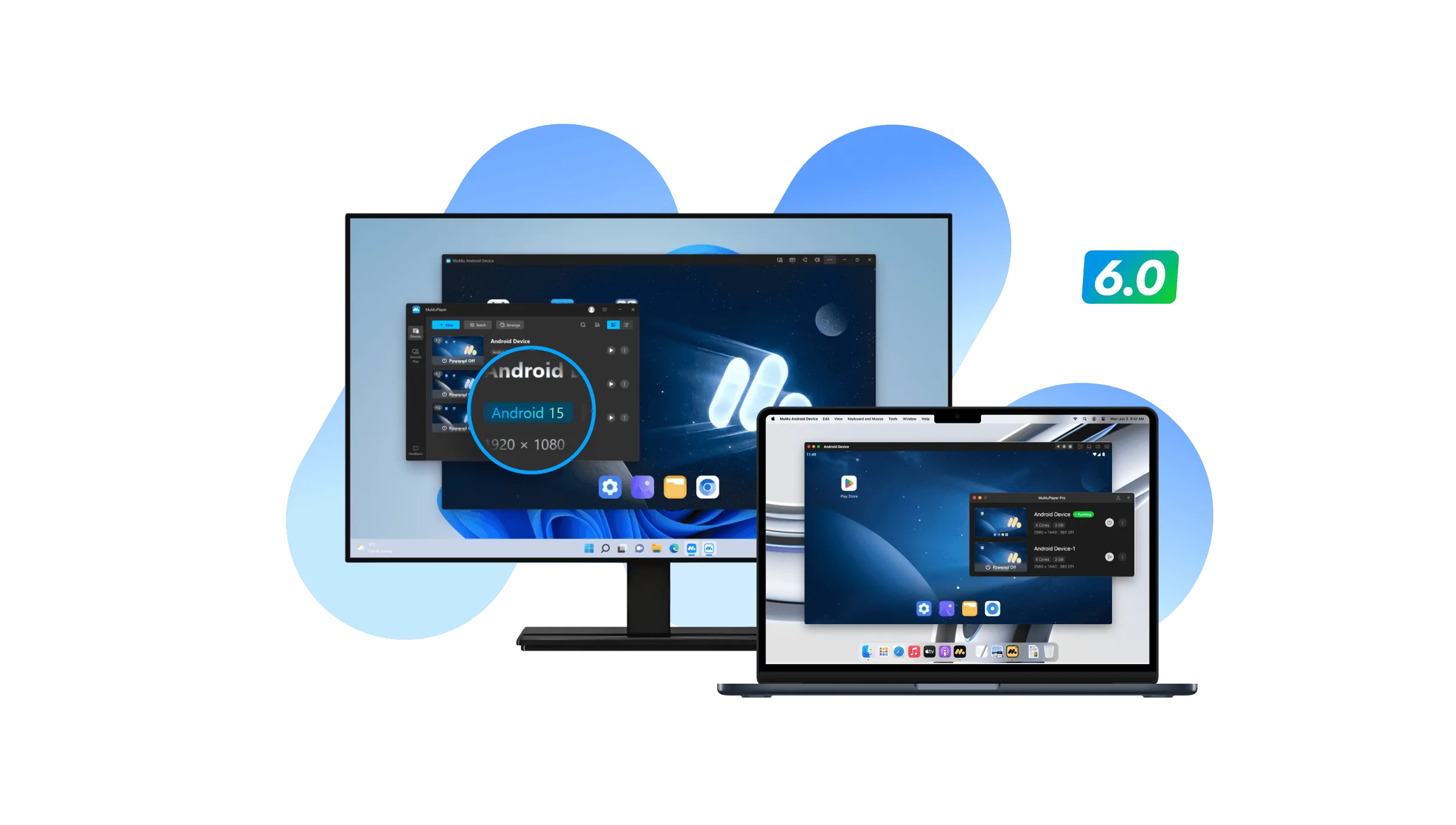 MuMuPlayer Android 15 device at 1920 by 1080